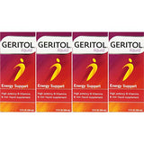 Geritol Liquid Energy Support B-Vitamins 12 oz (Pack of 4)