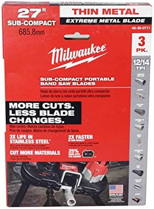 MILWAUKEE Extreme Thin Metal Band Saw Bl