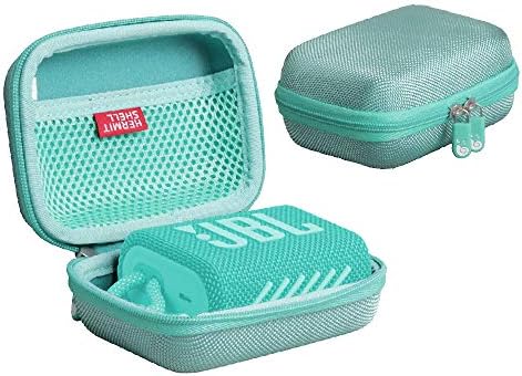 Hermitshell Hard Travel Case for JBL Go 3 / JBL Go 3 Eco Portable Bluetooth Speaker (Teal, Case for JBL GO 3)