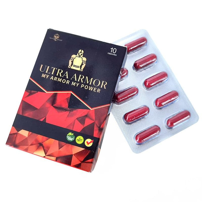 HEALTH FIXER Endurance Supplement Capsules - Energy Support, Unflavored, Drug-Free,Non-GMO Dietary Supplements - Extra Strength Formula for Men, 10 Capsules