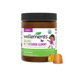 Wellements Organic Children's Multivitamin Gummies | Essential Kids Vitamins for Healthy Growth & Development* | Vitamin A, B, C, D, E + Zinc, No Artificial Colors | 3 Years +, 60 Ct