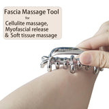 Stainless Steel Facial Massage Tool for Deep Tissue Massage and Cellulite Reduction - Unbreakable and Soft Tissue Massage Tool for Self Myofascial Release (Patent Pending)…
