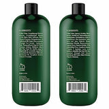 Botanic Hearth Shampoo and Conditioner Set - with 100% Pure Tea Tree Oil, for Itchy and Dry Scalp, Sulfate/Paraben Free - for Men and Women - 16 fl oz each