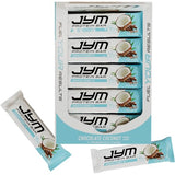 JYM Protein Bar, Coconut Chocolate, Macro Friendly, Guilt Free Snack, For Men & Women