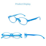 CYXUS Men Blue Light Blocking Glasses Half Rimless Computer Gaming Glasses Square Fashion Glasses for Men6008T85