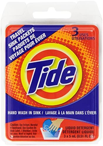 Tide Sink Pack Liquid Laundry Detergent, 0.51 oz, Pack of 12