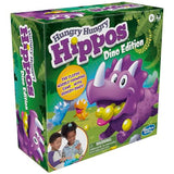 Hasbro Gaming Hungry Hungry Hippos Dino Edition Board Game, Pre-School Game for Ages 4 and Up; for 2 to 4 Players (Amazon Exclusive)