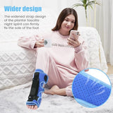 DIKIVIS Plantar Fasciitis Night Splint,Plantar Fasciitis Brace for Plantar Fasciitis Relief,Double Effect Plantar Fasciitis Relief, Night Splint for Heel Pain Suitable for Men and Women,Blue