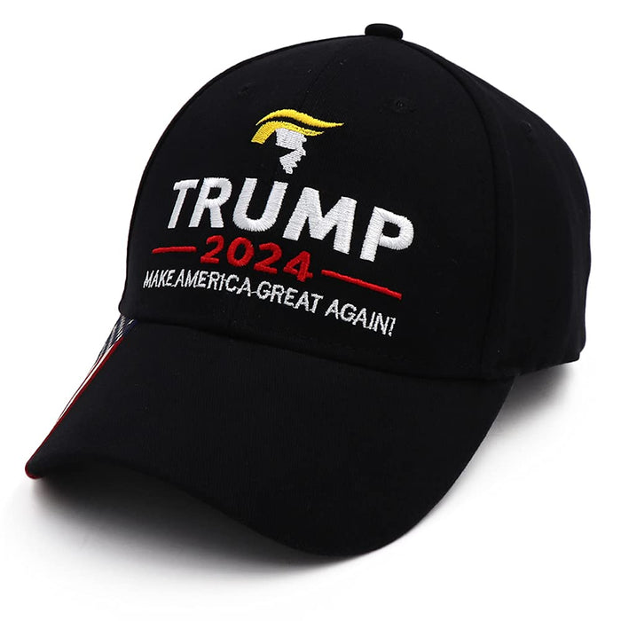 Trump 2024 Hat Donald Trump Hat 2024 MAGA Make America Great Again Hat USA Embroidered Adjustable Baseball Cap