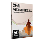 Veru Wellness D3/K2 Essential Patch - Bariatric Support Vitamins D3 K2 (60 Patches)