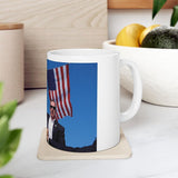 krautain Trump Survives Shot Mug, 2024 Donald Trump Coffee Mug, Trump Attempt Assassination Mug Shooting, Trump Fight Mugs and Coffee Cups, 11oz Support Trump Election Mug for Dad, Trump Merchandise