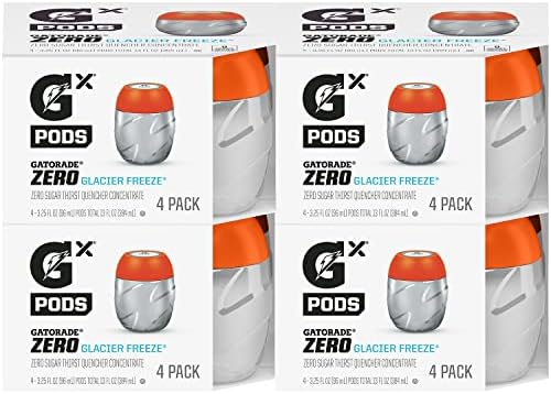 Gatorade Gx Hydration System, Non-Slip Gx Squeeze Bottles Or Gx Sports Drink Concentrate Pods