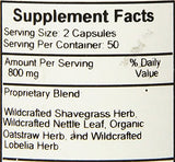 Dr Christopher's Formula Herbal Calcium Formula, 400 mg, 100 Count