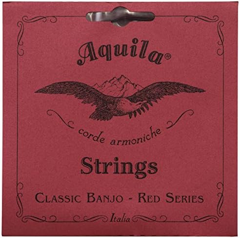 Aquila Red Series AQ-11B Banjo Strings – Medium Tension DBGDG-Set of 5