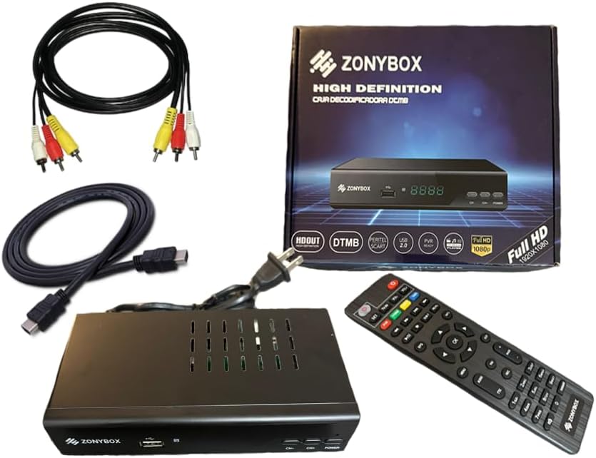 Caja decodificadora de TV Digital para Cuba