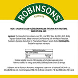 ROBINSONS Squash'd Lemon & Lime 66Ml