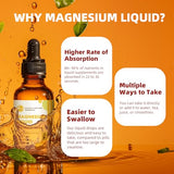 Liquid Magnesium Drops - 1000 mg with Pineapple Flavor