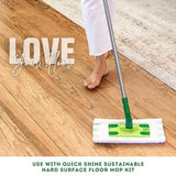 Quick Shine Hardwood Floor Luster 27Oz, 2Pk | Plant-Based Cleaner & Polish W Carnauba | Simply Squirt & Spread | Don't Refinish, Quick Shine It | Safer Choice Cleaner Restore-Protect-Refresh