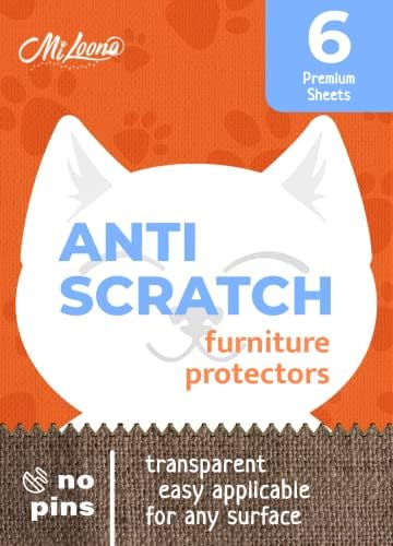 Cat Anti Scratch for Furniture 6 Pack- Cat Protectors for Furniture- Couch Corner Protectors for Cats- Keep Cats from Scratching Furniture- Cat Scratch Furniture Protector