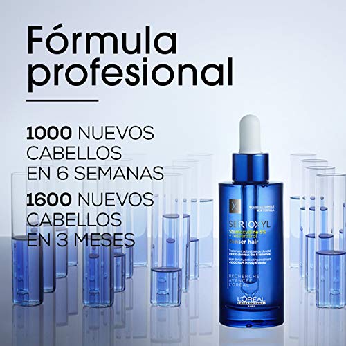 L'Oréal Professionnel Serioxyl, Denser Hair Serum,For Men and Women with Thinning Hair or Hair Loss, Daily Scalp Treatment, 90 ml