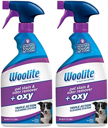 Woolite Pet Stain and Odor Plus Oxy, 22oz (Pack of 2), 2834