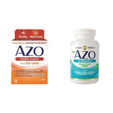 AZO Bladder Control with Go-Less Daily Supplement & D Mannose Urinary Tract Health, Cleanse, Flush & Protect The Urinary Tract