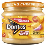 Doritos Nacho Cheese Vegetarian Dip, Perfect for Sharing 280g (Case of 6)