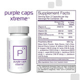 b:hip BHIP Global Purple Caps Xtreme Provides Powerful Antioxidants - 60 Capsules/Box - Vitamins & Minerals Supplement by Rotkin Wellness