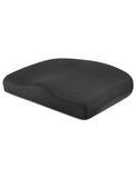 Tsumbay Seat Cushion for Office Soft Memory Foam Seat Cushion with Carry Handle，Washable Cover，Comfortable Coccyx Cushion for Home Office Chair Pad, Car Seat, Wheelchair -Black