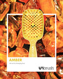 FHI HEAT UNbrush Wet & Dry Vented Detangling Hair Brush, Amber Yellow