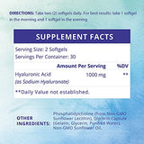 ChritBubble Liposomal Hyaluronic Acid Supplements for Women,Men 1000mg-Pure Dietary Hyaluronic Acid Capsules for Skin,Joint,Dermal Repair Complex