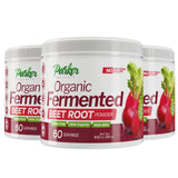 Parker Naturals Fermented Organic Beets Powder. 9.52oz. Supports Healthy Immune System. Gluten Free, Non-GMO, & Vegan.Made in The USA!