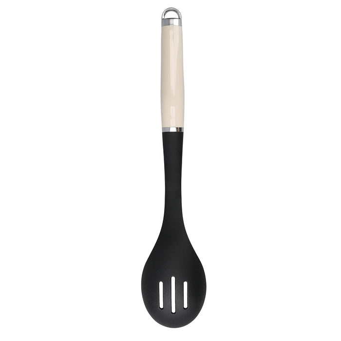 KitchenAid Nylon Slotted Spoon – Almond Cream