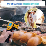 Etekcity Infrared Thermometer Temperature Gun 774, Digital IR Temp Gun for Food, Cooking, BBQ, Pizza Oven, Reptile, Griddle Accessories, Non Contact Surface Outdoor Heat Gun