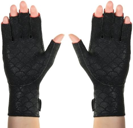 Thermoskin Premium Arthritic Gloves, Black, X-Large