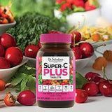 Dr. Schulze's | Super-C Plus | Vitamin C Complex | Clinical Herbal Formula | Dietary Supplement | Immunity Support | Increase Collagen Formation & Iron Absorption | 60 Chewable Tablets (1000 mg)