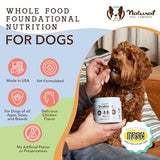 Natural Dog Company Probiotic Chews for Dogs (90 Bites), Chicken Flavor, Helps with Digestion & Gut Health Supports Immune System, Probiotics Supplement for Dogs of All Ages, Sizes & Breeds.