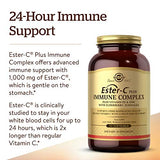 Solgar Ester-C Plus Immune Complex, 90 Softgels - 24-Hour Immune Support - Supports Upper Respiratory Health - Plus D3, Zinc, Elderberry & Echinacea - Non-GMO, Gluten Free, Dairy Free - 45 Servings