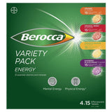 Berocca Energy Variety Pack Effervescent Tablets 60 Count