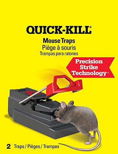 Victor Quick Kill Mouse Trap (Pack of 12 traps) Easy to Set mouse trap