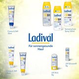 Ladival Active UV protection stick SPF 30 - lip care with UV-A and UV-B sun protection - with vegetable oils and vanilla flavor - without dyes and preservatives - waterproof - 1 x 4.8 g