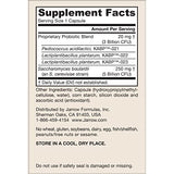 Jarrow Formulas Jarro-Dophilus Gut Calm Probiotic, 8 Billion CFU Supplement for Digestive Health, 30 Delayed Release Capsules, 30 Day Supply