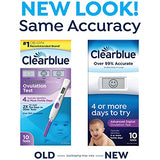 Clearblue Advanced Digital Ovulation Test, Home LH Ovulation Test Kit, 10 Ct