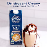 SOWN Organic Oat Creamer Variety Pack - Barista Oat Milk Non Dairy Coffee Creamer - Plant Based, Dairy-Free, Vegan, Gluten-Free, Non-GMO, Shelf Stable - 32oz (Pack of 3)