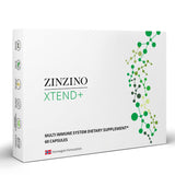 ZINZINO Xtend Plus Multi Immune Food Supplement with Essential Vitamins, Mineral & Vitamin C for Immune Support | No Synthetic | Increased Energy & Focus | Perfect for Men & Women (60 Capsules)