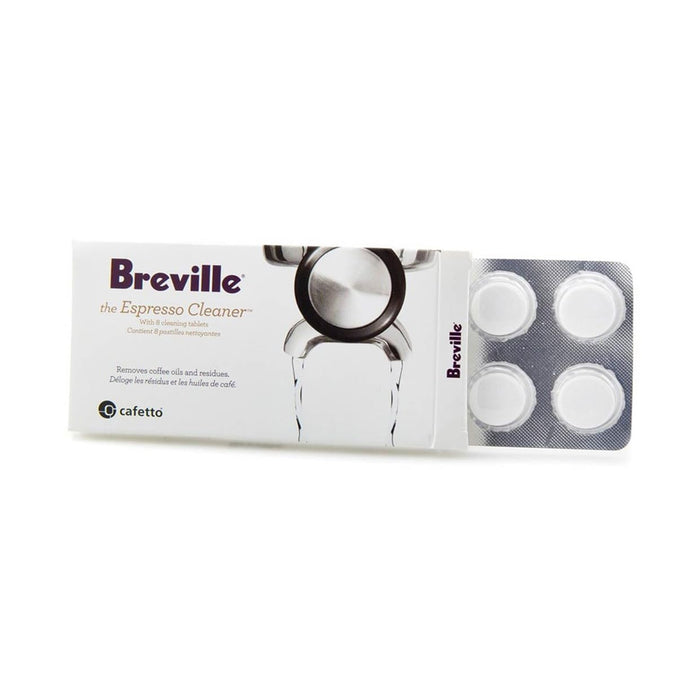 Breville Espresso Cleaning Tablets, Cleaning Pods, Coffee Machine Cleaner, 8 Pack, BEC2500