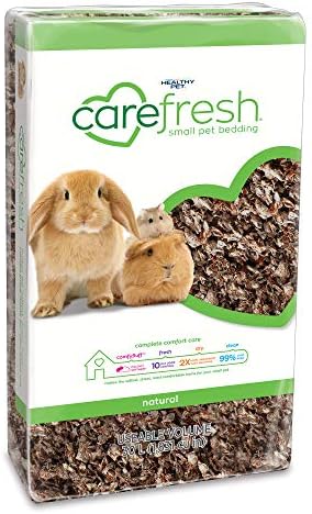 carefresh 99% Dust-Free Natural Paper Small Pet Bedding with Odor Control, 30 L
