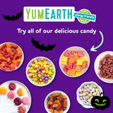 YumEarth Organic Halloween Gummy Fruits - Fruity Candy Snack Packs, Gluten Free Snacks for Kids - Allergy Friendly, Non-GMO, No Artificial Flavors or Dyes - Assorted Flavors, 7.5 oz (Pack of 15)