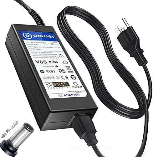 T-Power 19V Charger for Netgear Nighthawk X4 X6 X6S X8 X10 AX8 AX12 AD7200 R9000 AC5300 AX6000 RAX120 Tri-Band Quad-Stream Wi-Fi Router R8500 Power Supply