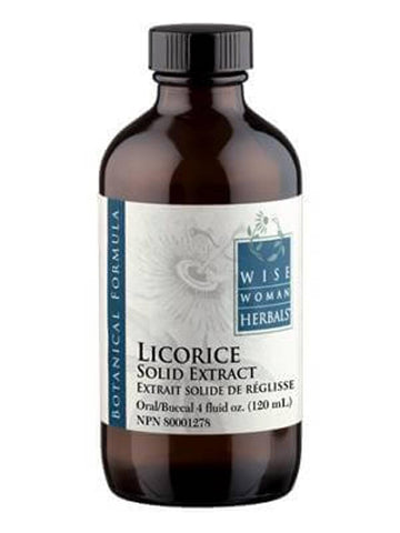 Wise Woman Herbals – Licorice Root Extract Liquid – 4 oz - Extra Strength 4:1 Extract - Alcohol-Free - Supports Healthy Digestion & Immune System Function.